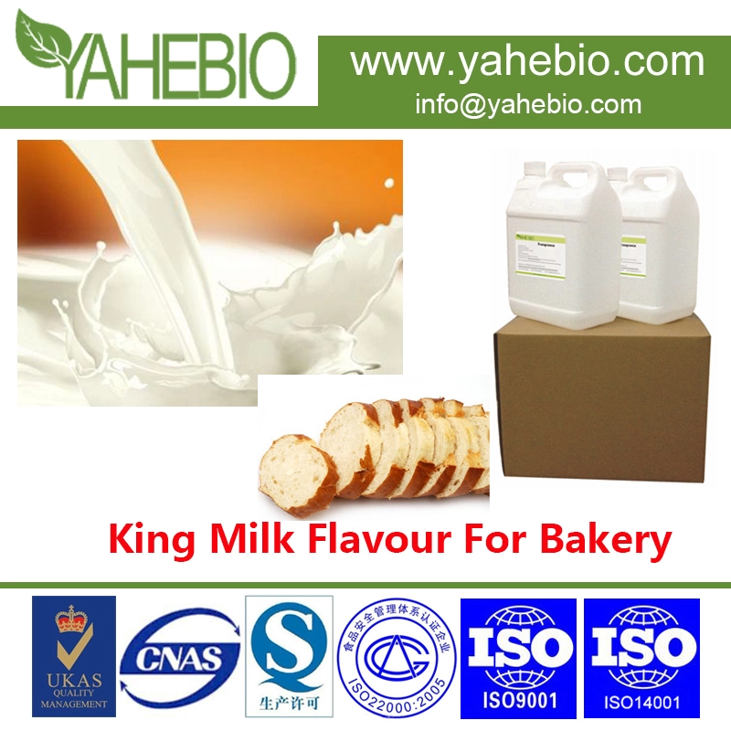 Melhor sabor alimentar, king leite sabor para produto de padaria, preço de fábrica