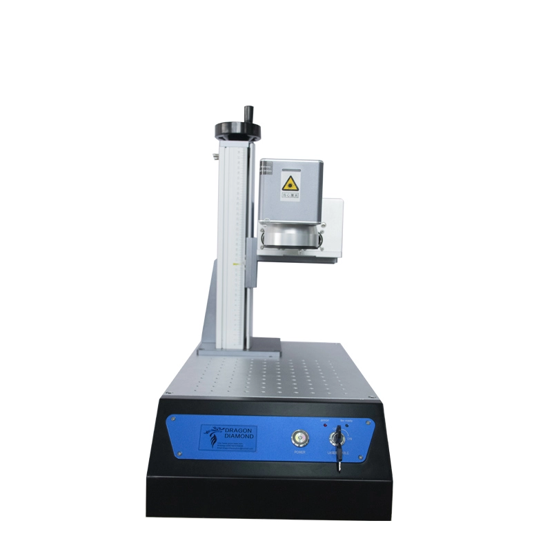 Máquina de marcação a laser UV 3W 5W 10W para tecido plástico PP madeira