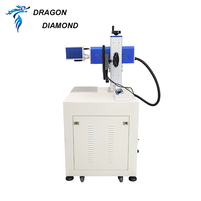Máquina de marcação a laser RF CO2 20W 30W 50W para desktop para couro acrílico