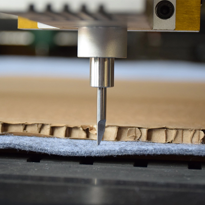 Máquina de corte de faca de vibração CNC para papel de couro