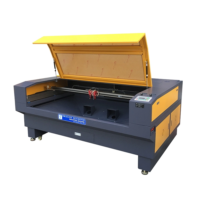 Máquina de gravação a laser CO2 para tecido de papelão de papel acrílico