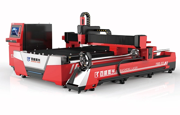Máquina combinada de corte a laser de tubo e folha 1kw IPG em Guangzhou