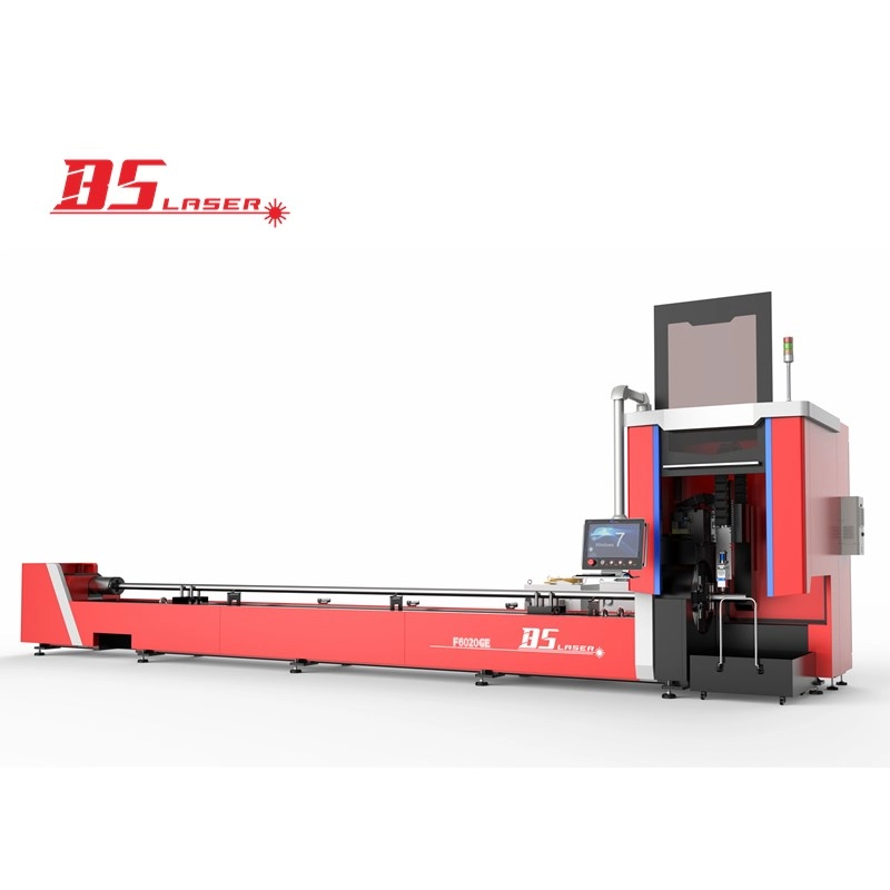 Máquina de corte de tubos a laser de alta produtividade precisa para vários tubos, tubos, vigas estruturais, seções abertas, perfis