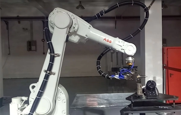 Máquina de corte a laser de braço robótico 3D para corte e soldagem de tubos e tubos