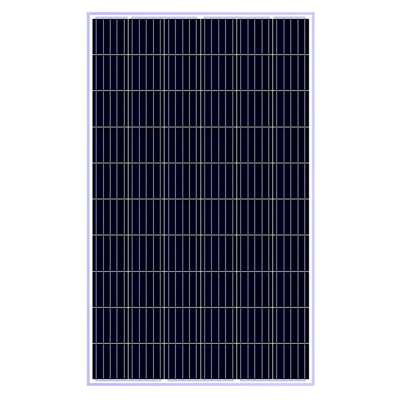 Painel de células solares de silício policristalino de alta eficiência 280 W
