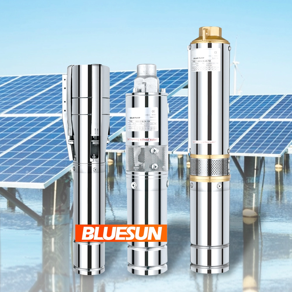 Bluesun 2.2kw DC pequeno sistema de bomba de água solar