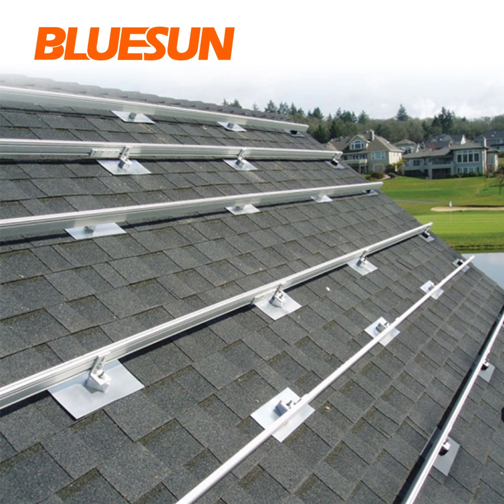 Estrutura de montagem do painel solar de telhado de telhado