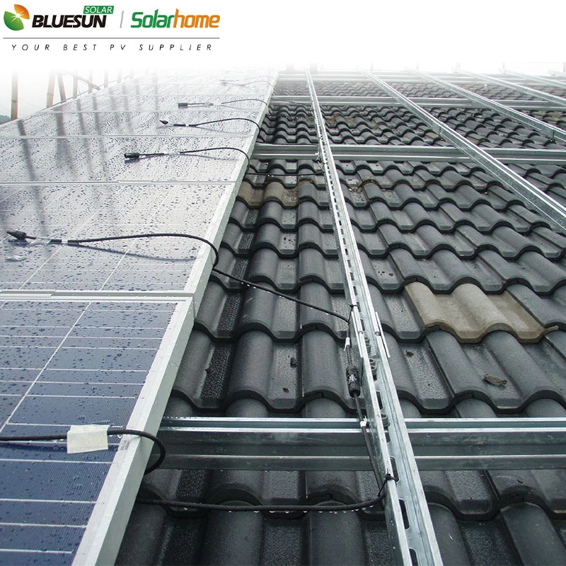 Rack de telhado de painel solar de telhado de telhado