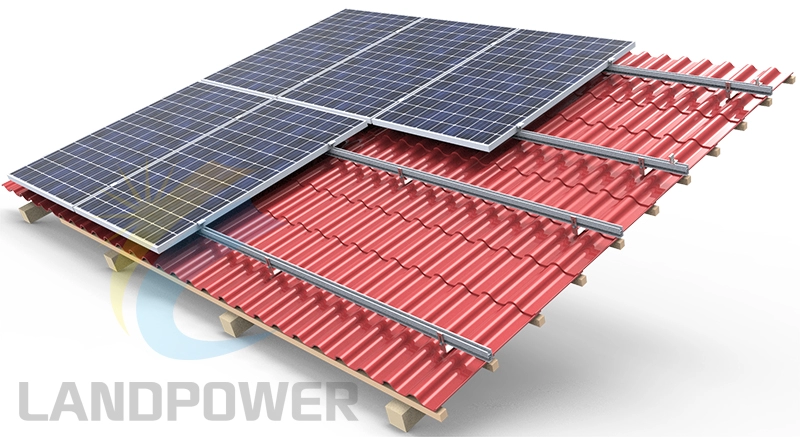 Sistemas de montagem solar de telhado de telha