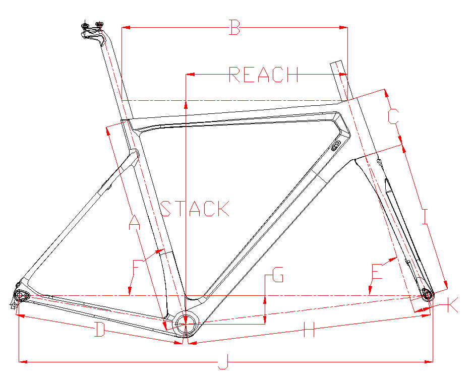 Carbon Road Bike Frame