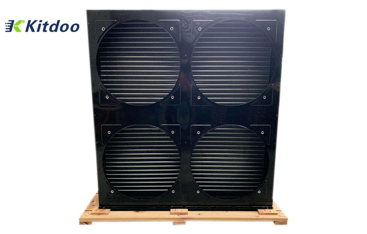 Peças de refrigeração condensadores refrigerados a ar para sistema de refrigeração a ar