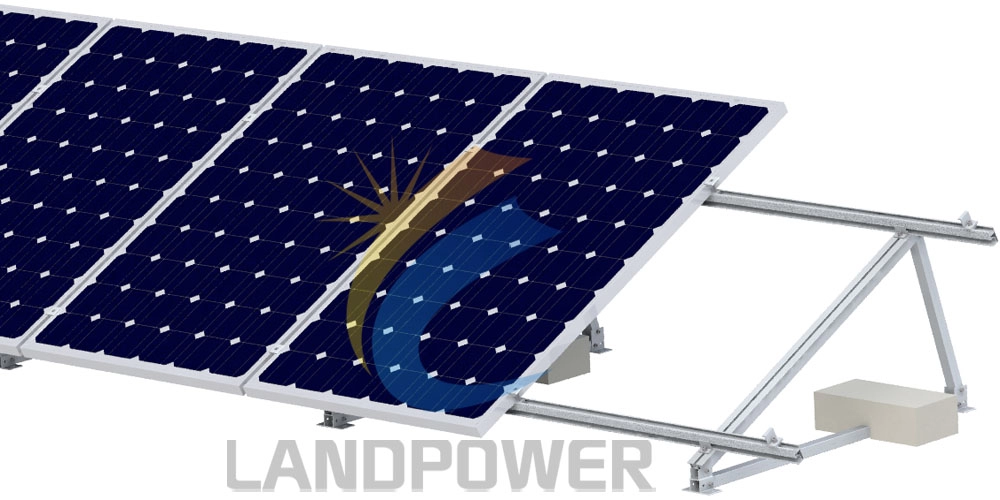 Sistemas de montagem solar de telhado plano-retrato