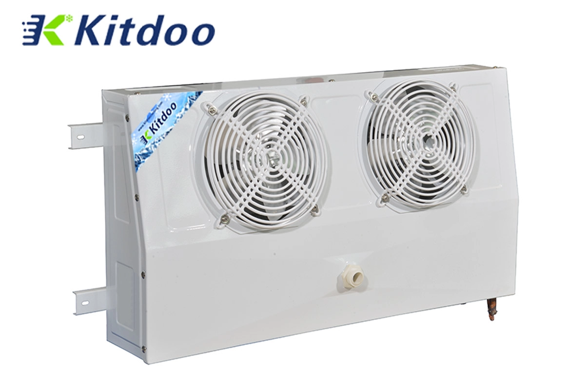 Evaporadores de refrigerador de ar de sala fria de tamanho pequeno para vitrine de supermercado