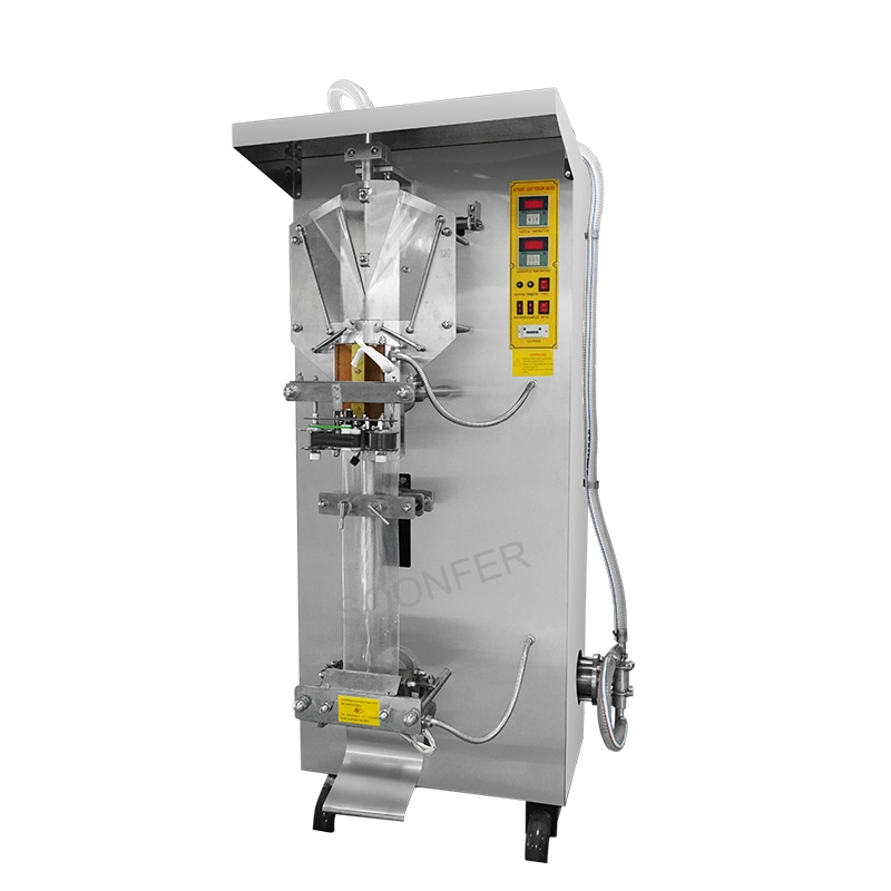 Máquina de embalagem automática de saquinho de água pura para bebidas minerais de corte térmico