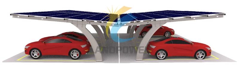 Estrutura de garagem de aço solar fotovoltaica