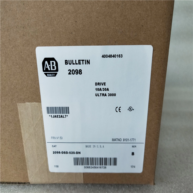 Servodrive Allen Bradley 2098-DSD-020-DN Ultra 3000