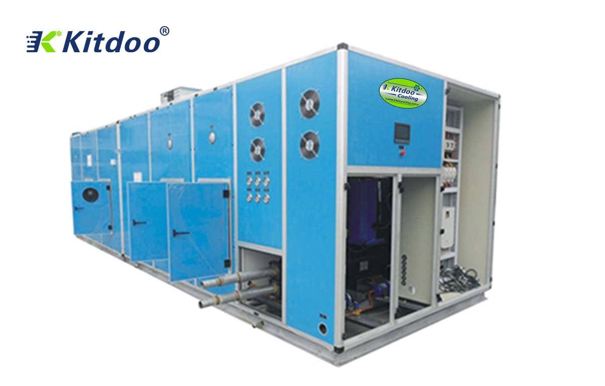 Unidade de tratamento de ar com recuperação de calor para fábrica e hospital