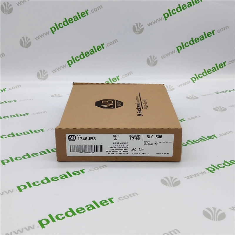 Módulo de entrada digital Allen Bradley 1746-IB8 SLC 500 8 canais 24 V CC