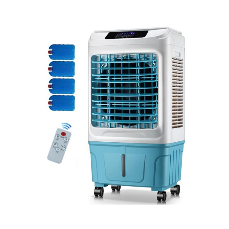 Refrigerador de ar portátil doméstico Siboly 4000M3H remoto com cristal de gelo