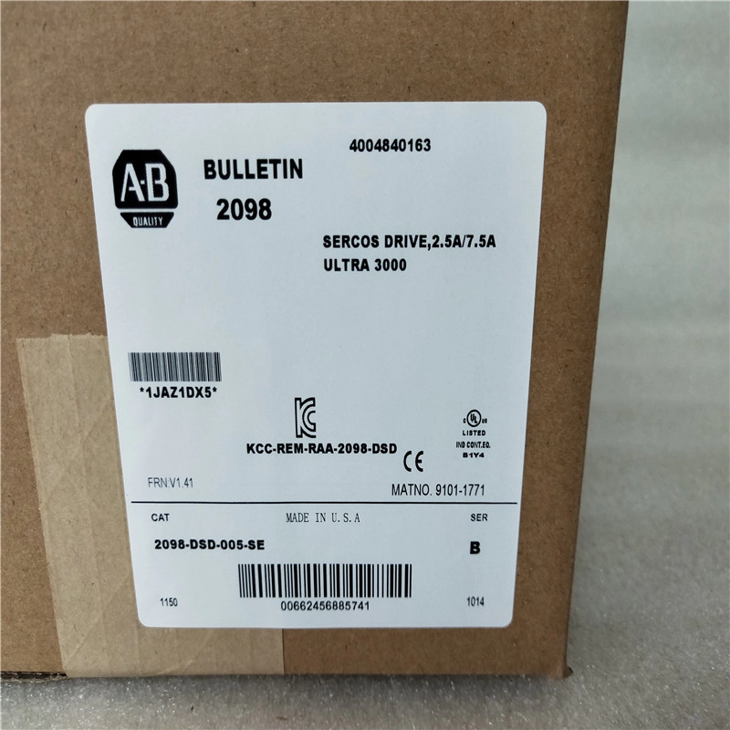 Servo Drive Allen Bradley 2098-DSD-005-SE Ultra 3000