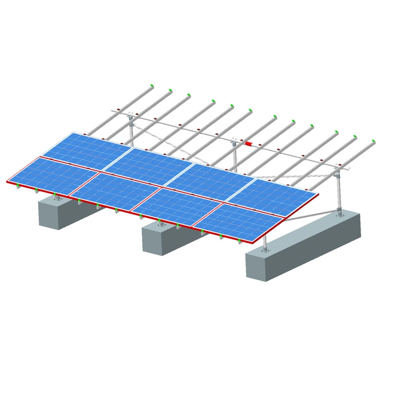 Sistema de montagem no solo de aço galvanizado