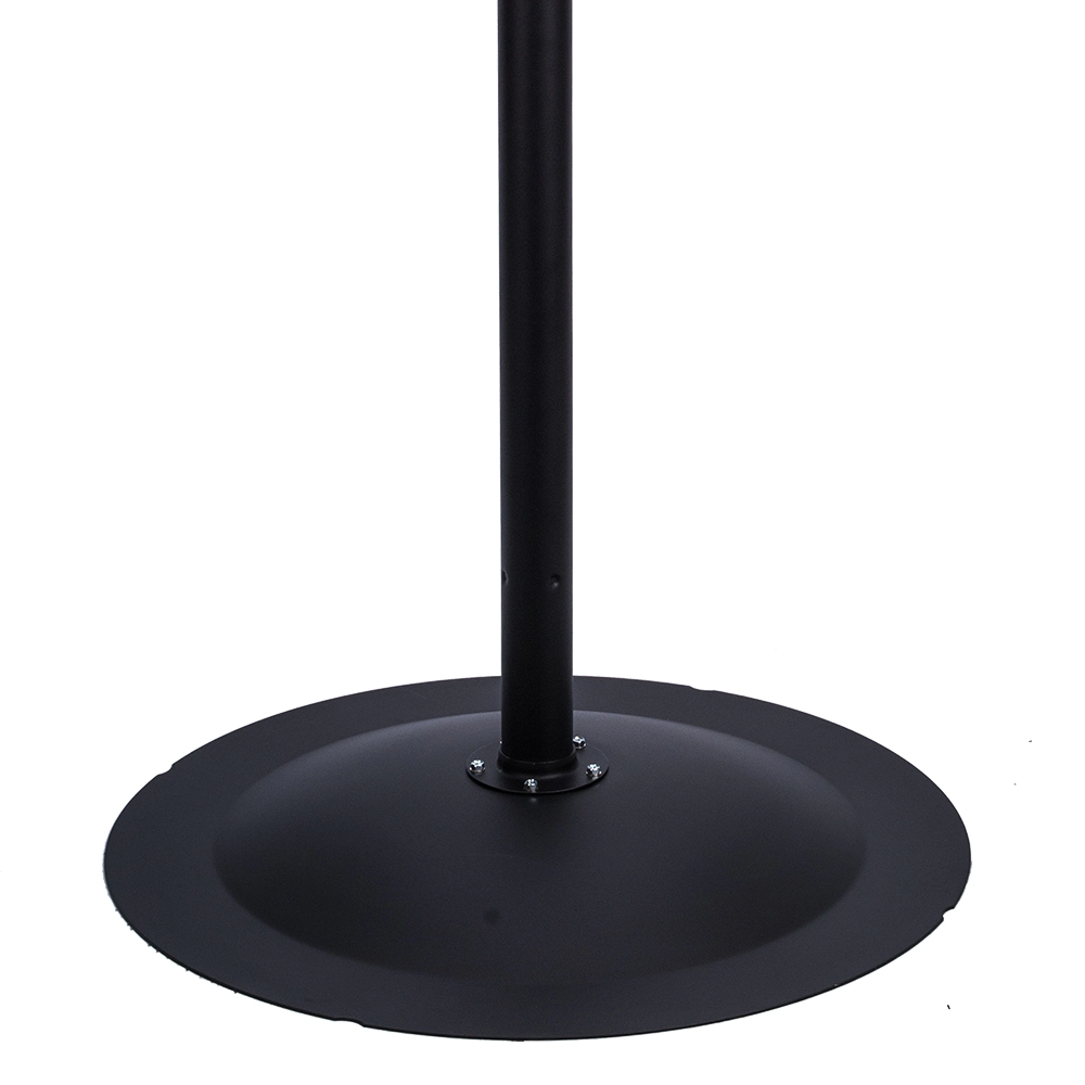 Ventilador de pedestal industrial oscilante de 30 polegadas