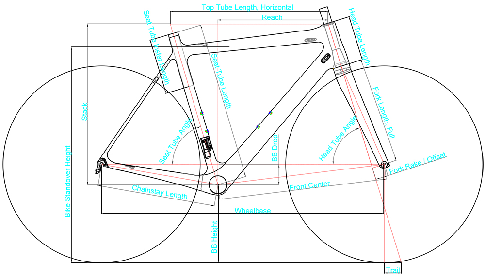 ORNAN R602-C Carbon Road Bike Rim Brake Frame