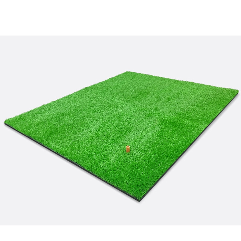 Tapetes de treino de balanço de grama longa indoor de golfe