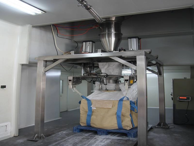 Unidade de embalagem automática de saco de tonelada (material granulado e em pó)
