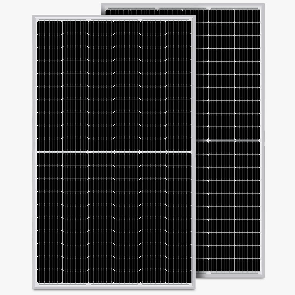 Preço de painel solar 166mm 9BB meia célula mono 385 watts