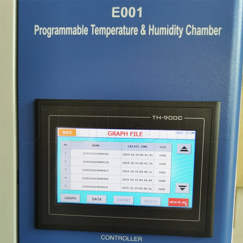 Câmara Programável de Temperatura e Umidade E001-408L