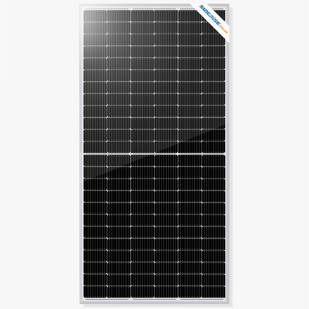 Painel Solar Monocristalino de 166mm Half Cut 450 Watt com 144 células