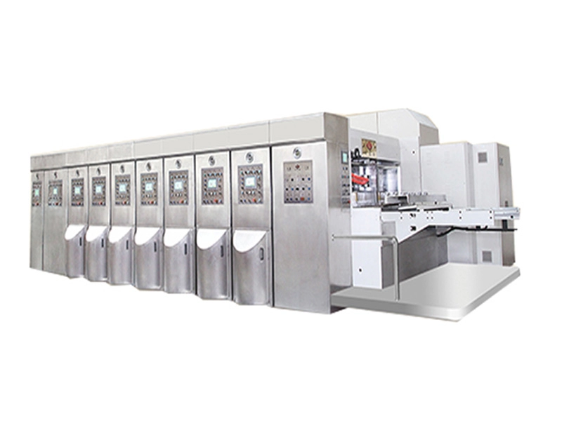 Maquinaria de impressão flexográfica 2 cores para caixa de papelão e papelão ondulado