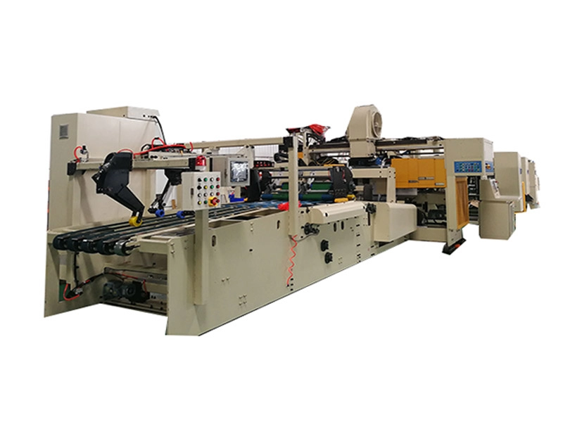 Máquina de impressão flexográfica de papelão ondulado de alta velocidade