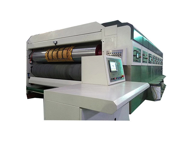 Máquina coladora automática de pasta flexográfica de papelão ondulado