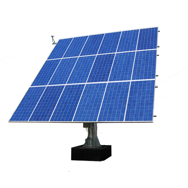 5KW 6KW 7KW 8KW montagens solares rastreador solar de eixo duplo