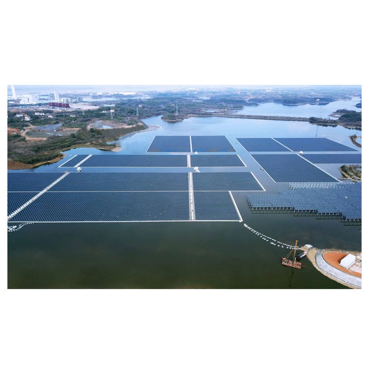 Dry Lake Solução de Ancoragem Completa Kits Solares Estrutura de Montagem Solar HDPE Flutuadores de Piscina