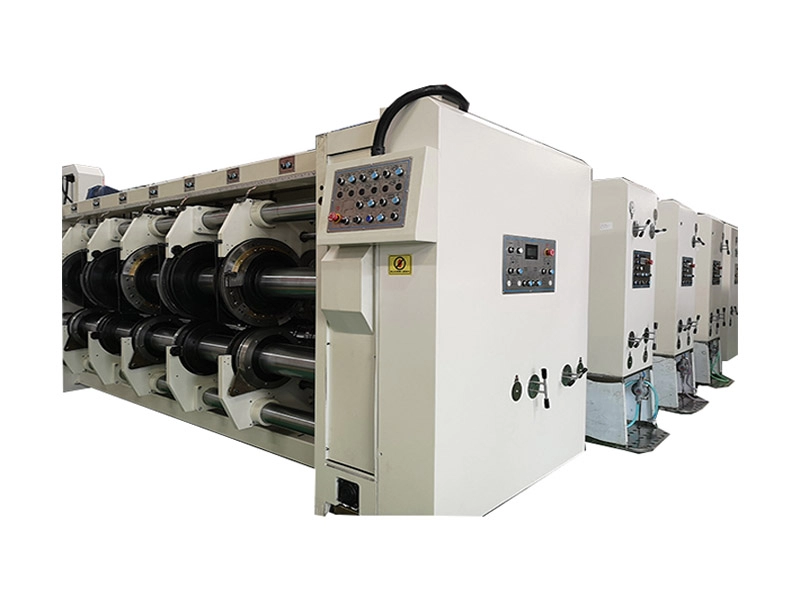 Máquina de impressão flexográfica de papelão semiautomática da Keshenglong