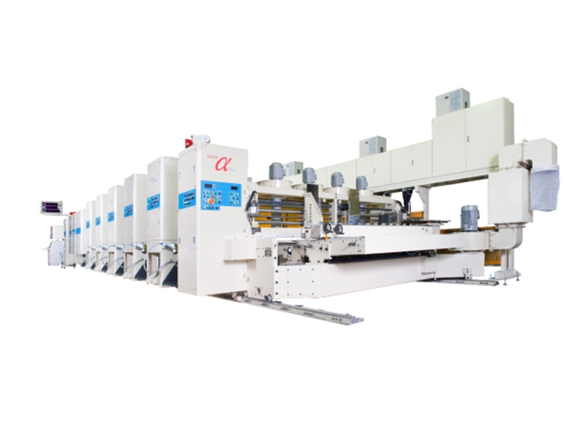 Máquina de impressão flexográfica de papelão ondulado Shinko Japão de alta velocidade
