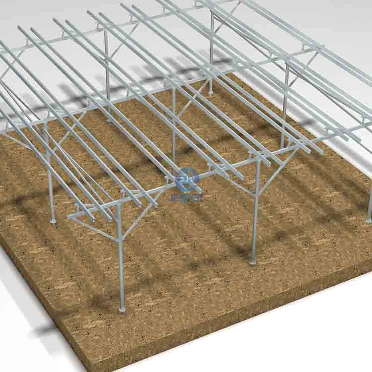 Estrutura de montagem no solo de energia solar fotovoltaica para agricultura