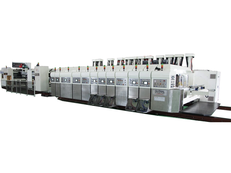 Máquina de impressão de caixas de papelão de alta velocidade