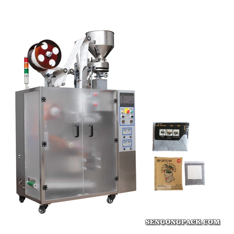 Máquina de embalagem de saco interno e externo de café por gotejamento ultrassônico C19D