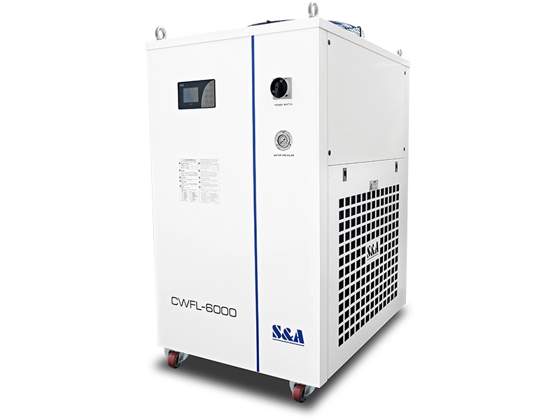 Chillers de água refrigerados de temperatura dupla CWFL-6000 para laser de fibra de 6000 W