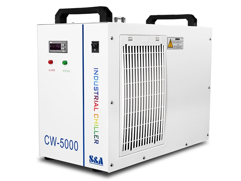 chillers a laser co2 800W capacidade de refrigeração 220V100V 50Hz60Hz