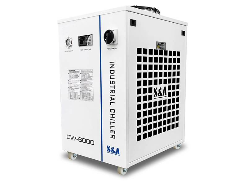 refrigeradores de água de refrigeração CW-6000 capacidade de refrigeração 3000W várias funções de alarme