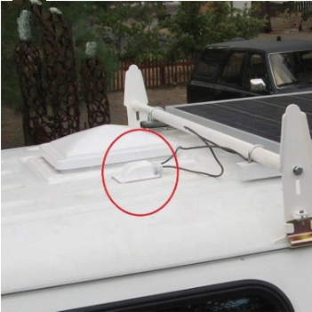 Bota de cabo único ABS solar à prova d'água 3-12mm para painel solar caravana/montagem de telhado de trailer
