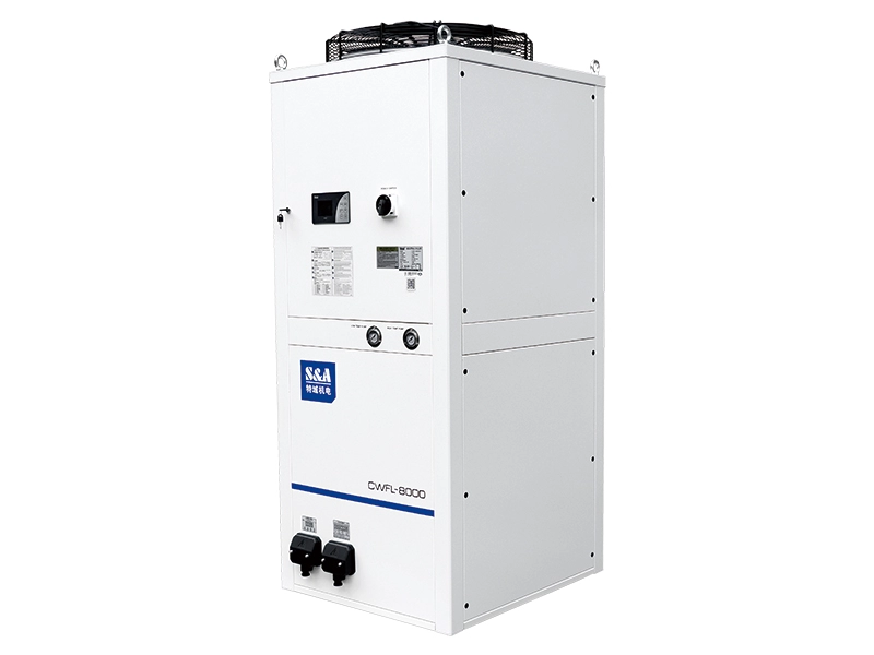 Sistemas industriais de recirculação de resfriadores de água CWFL-8000 para laser de fibra de 8000 W