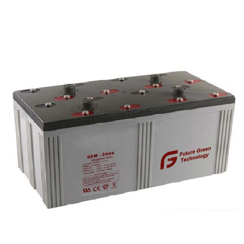 Bateria AGM de armazenamento de chumbo-ácido 2V 3000AH de fábrica da China