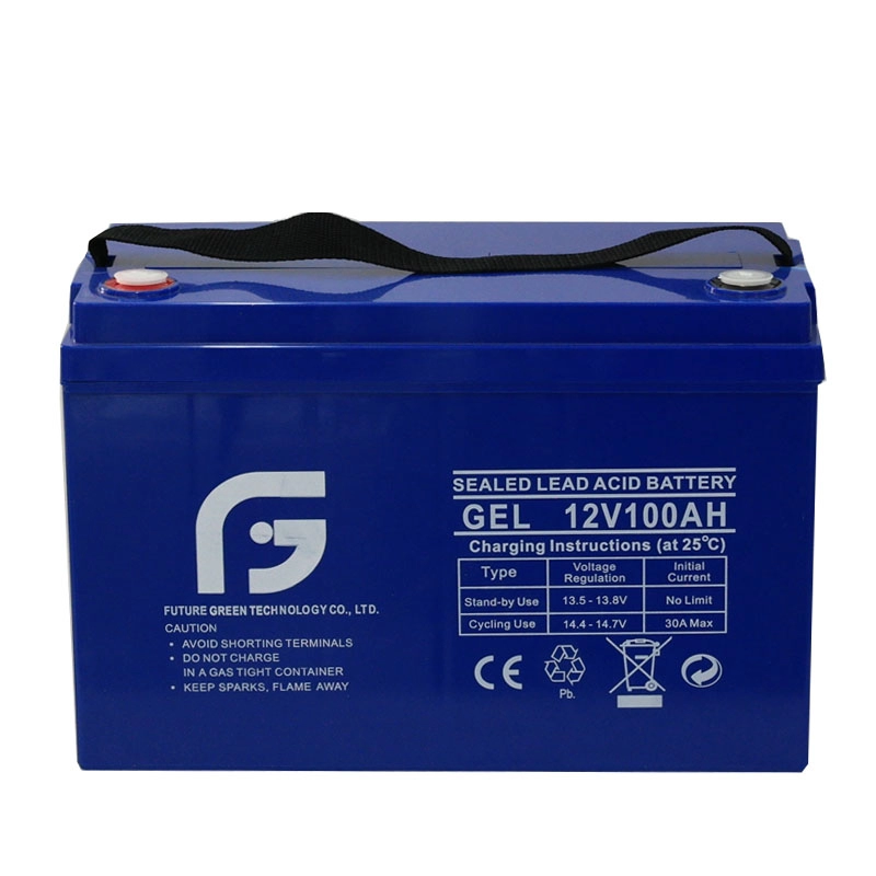 12V100ah melhor acumulador de bateria de chumbo-ácido de alta qualidade eficiente
