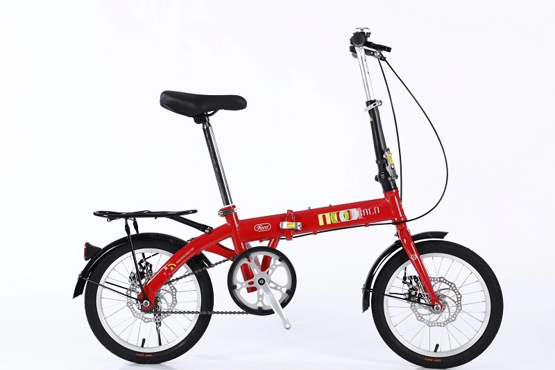 Bicicleta dobrável de aço de alto carbono de 21 velocidades 24 polegadas